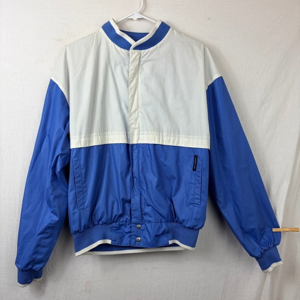 Vintage Members Only Reversible Bomber Jacket‎ Sz Medium Large Windbreak